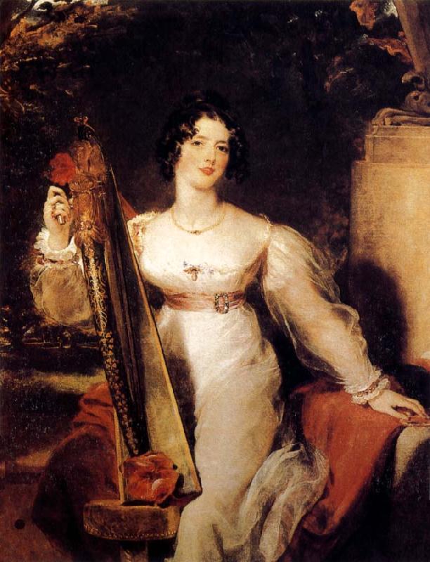 Sir Thomas Lawrence Portrait of Lady Elizabeth Conyngham oil painting image